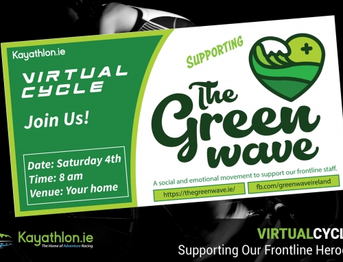 Virtual Cycle in Support of TheGreenWave.ie
